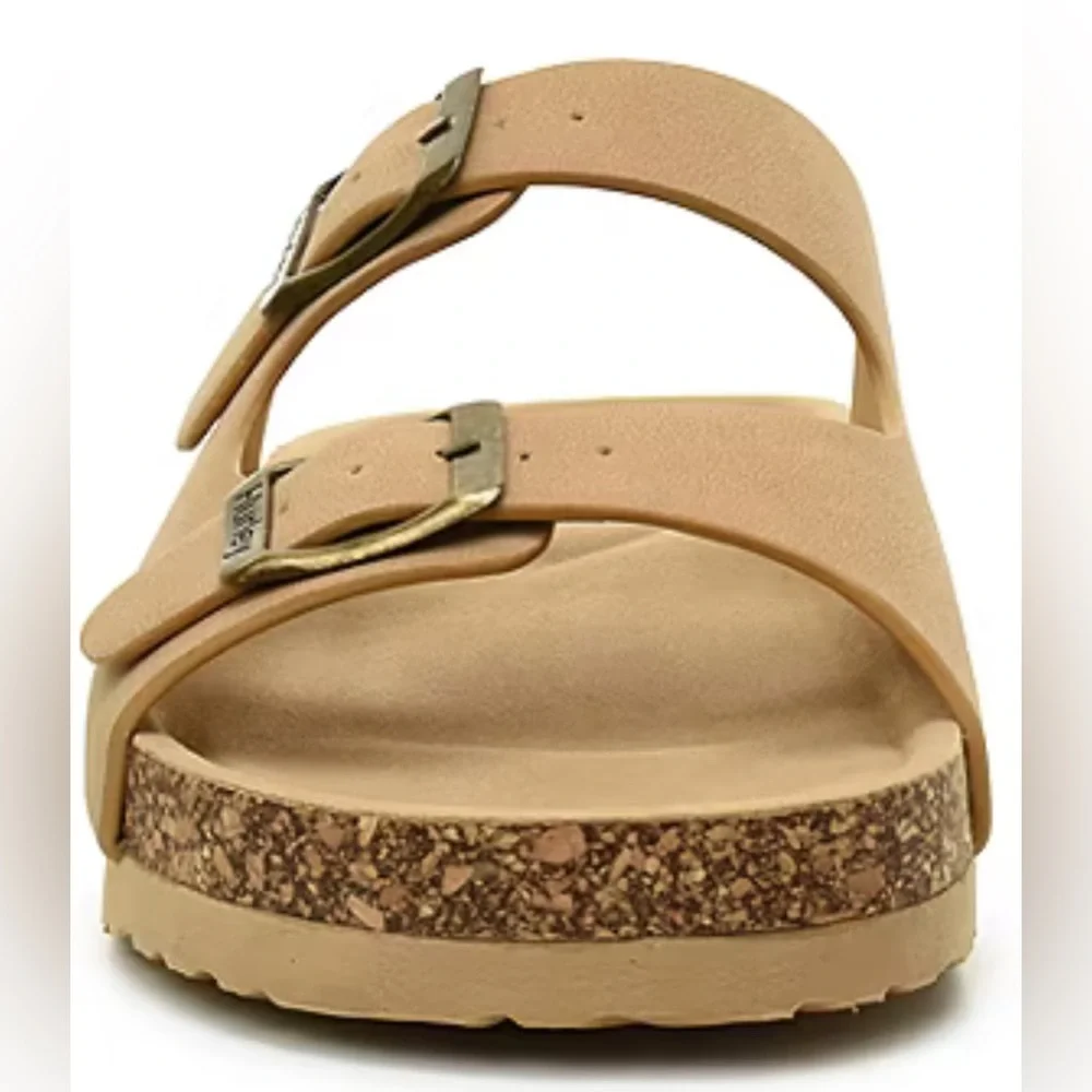 Hurley - Jameer Little Kid Unisex Footbed Sandals - Tan Size 13 NWT